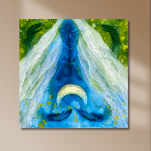 "A Place Within" - Limited Edition Miniature Metal Print