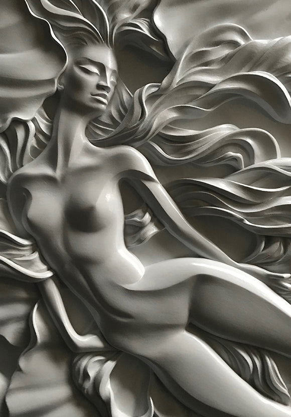 "Petal Paradise" by Ruben Aira Jr. Hawaiian Art Carving