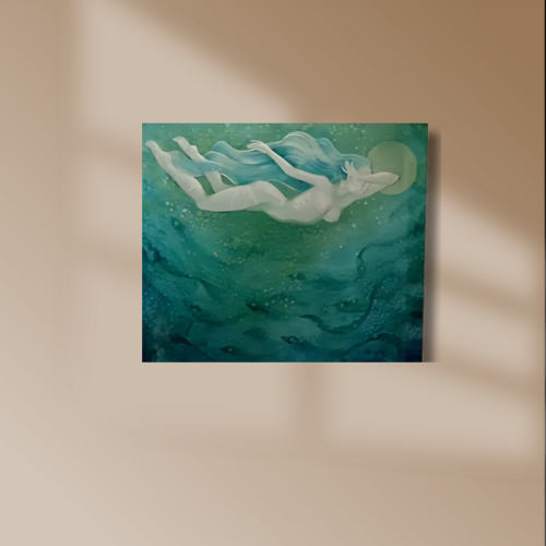 "Sea Dreams" - Limited Edition Miniature Metal Print