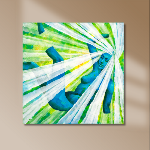 "Tranquility" - Limited Edition Miniature Metal Print